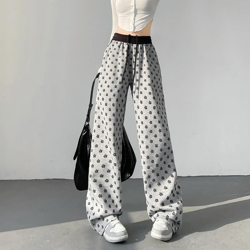 Women's High-waist Drawstring Wide-leg Pants (2025 Fall New)