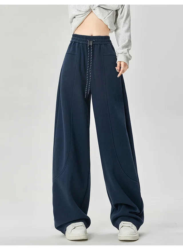 American Sports Multi - Color Banana Wide - Leg Pants Detail