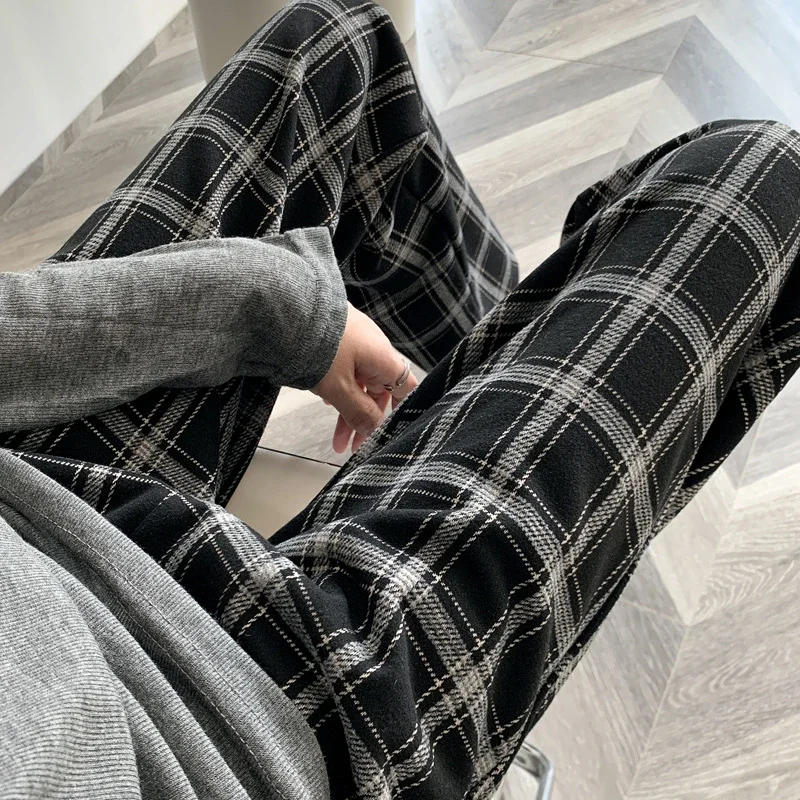 American Checkered Women's Trousers