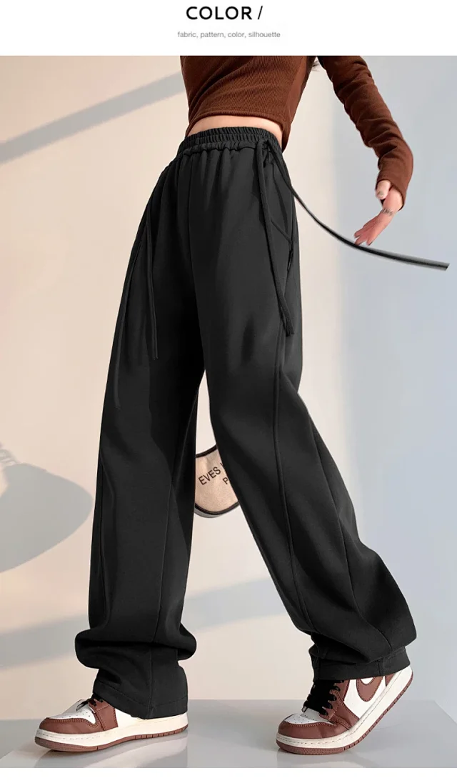 Wide-leg Pants for Women, 2025 Fall New Style Detail
