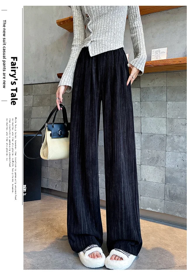 Autumn Winter Women's Loose Pants Detail