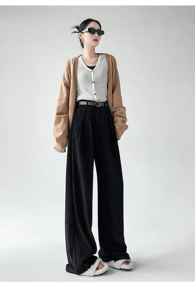 Maillard Wide - leg Pants for Women Detail