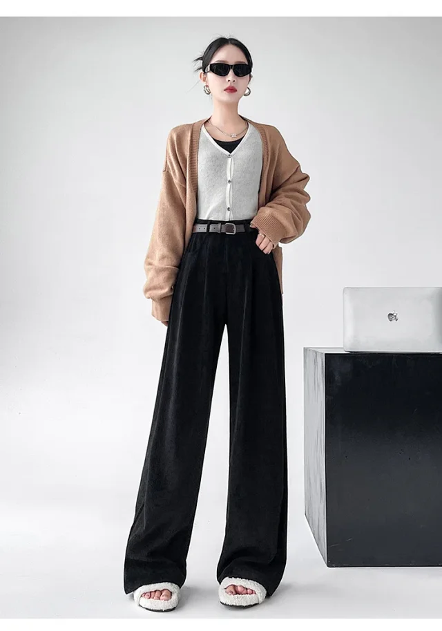 Maillard Wide - leg Pants for Women Detail