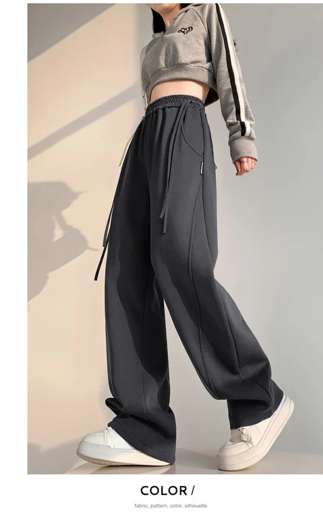 Wide-leg Pants for Women, 2025 Fall New Style Detail