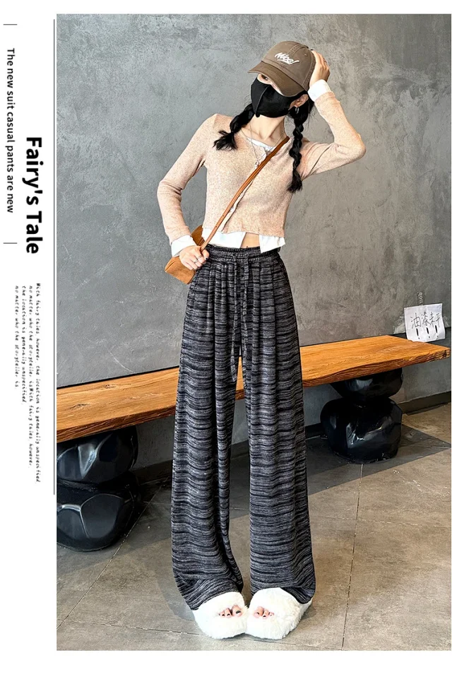 Women's Tie - Dye Wide - Leg Pants Detail