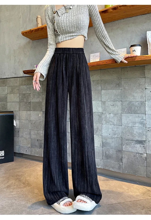 Autumn Winter Women's Loose Pants Detail