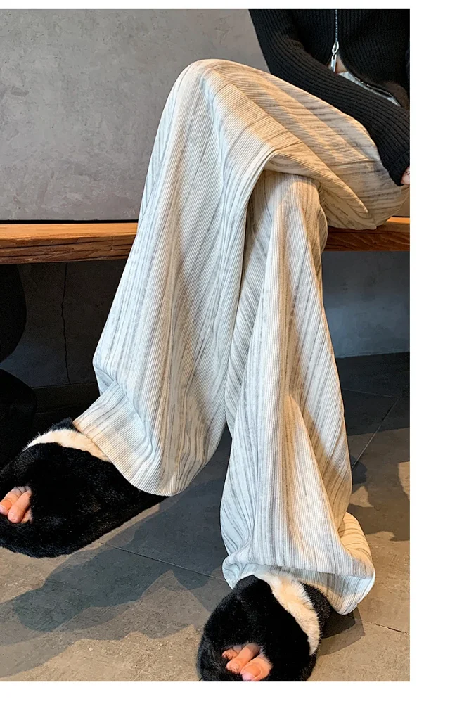Autumn Winter Women's Loose Pants Detail