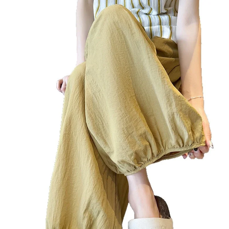 Ice Silk Quick-Dry Women's Capris