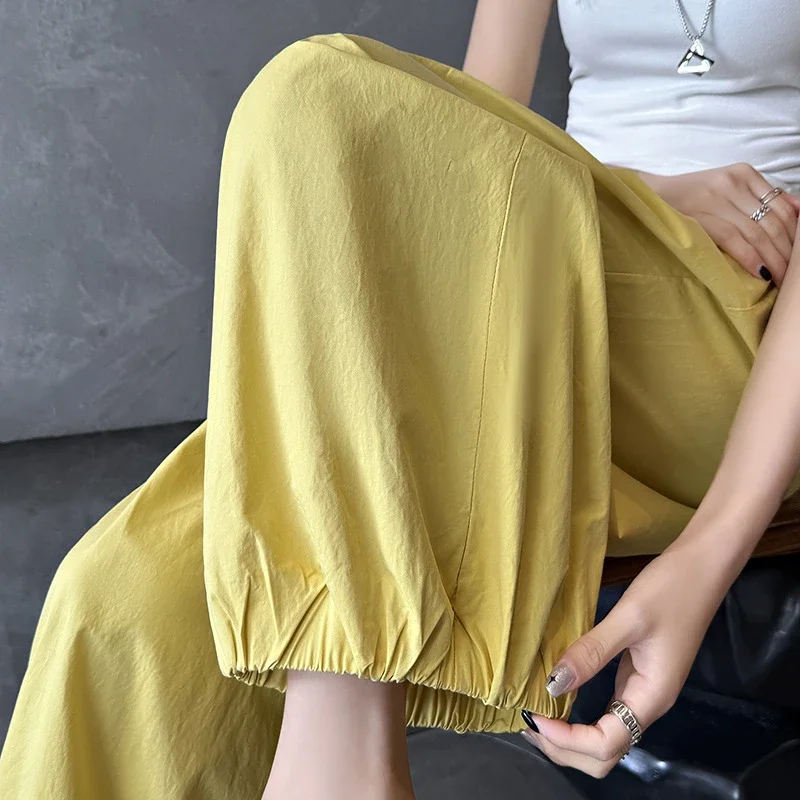 Korean Style Summer Balloon Pants for Women