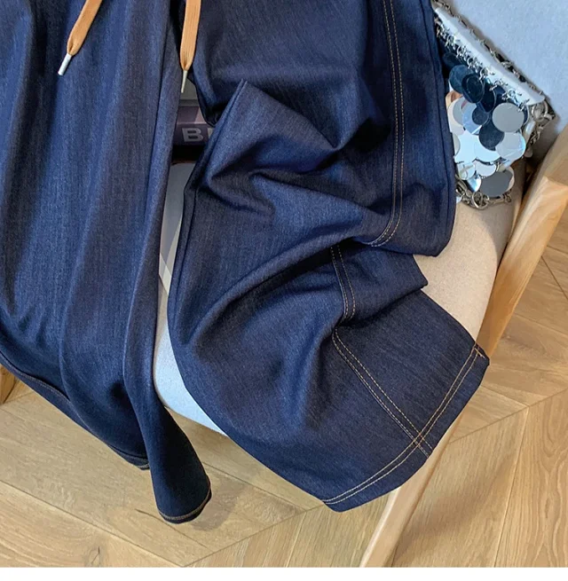 2025 Summer New Wide-Leg Pants for Women Detail