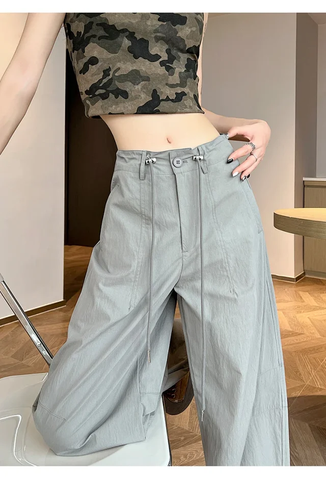 Women's 2025 SS Fast-Dry Parachute Pants Detail