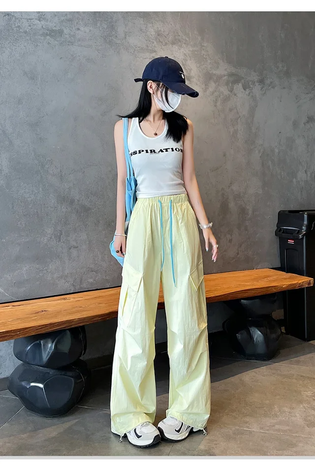 Women's 2025 Summer Quick-Dry Cargo Pants Detail