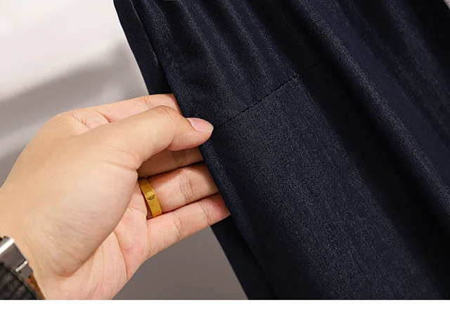 2025 Summer Thin Tencel Jeans for Women Detail