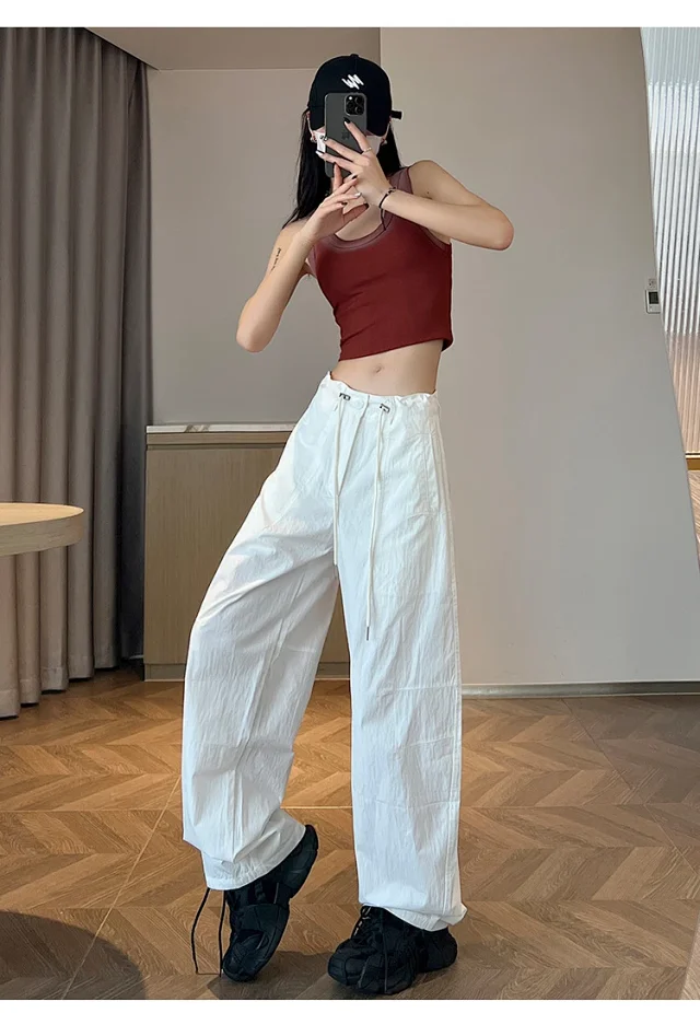 Women's 2025 SS Fast-Dry Parachute Pants Detail