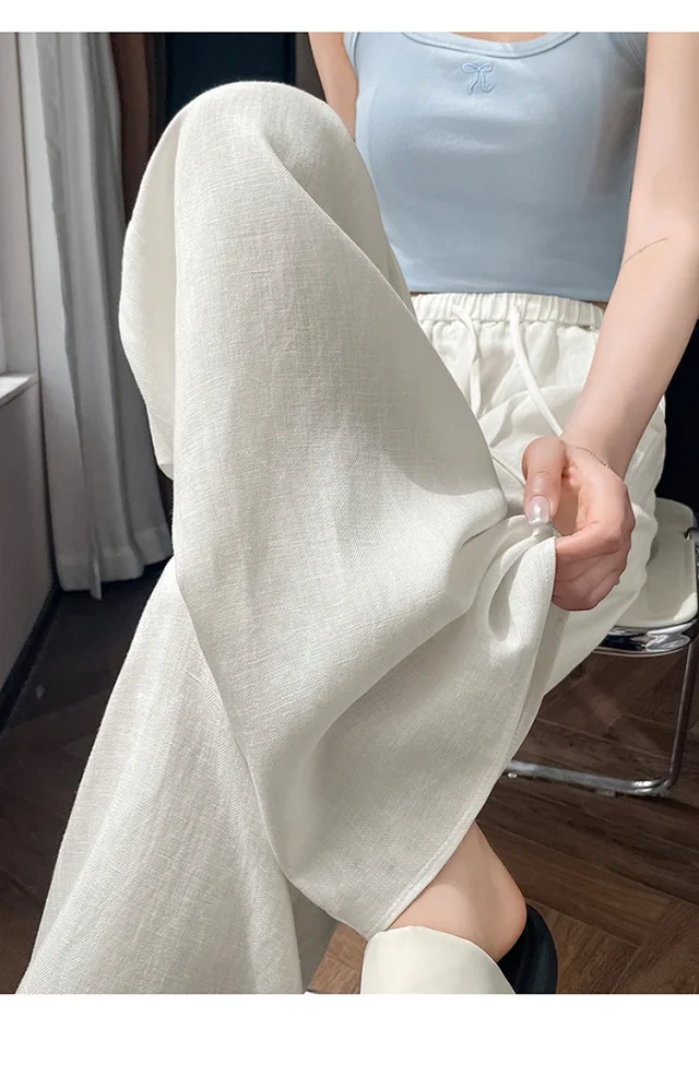Women's Summer WideLeg Pants Detail
