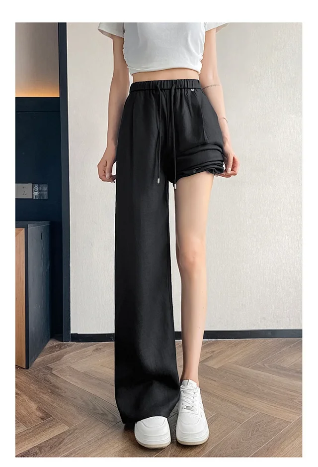 Women's Summer WideLeg Pants Detail