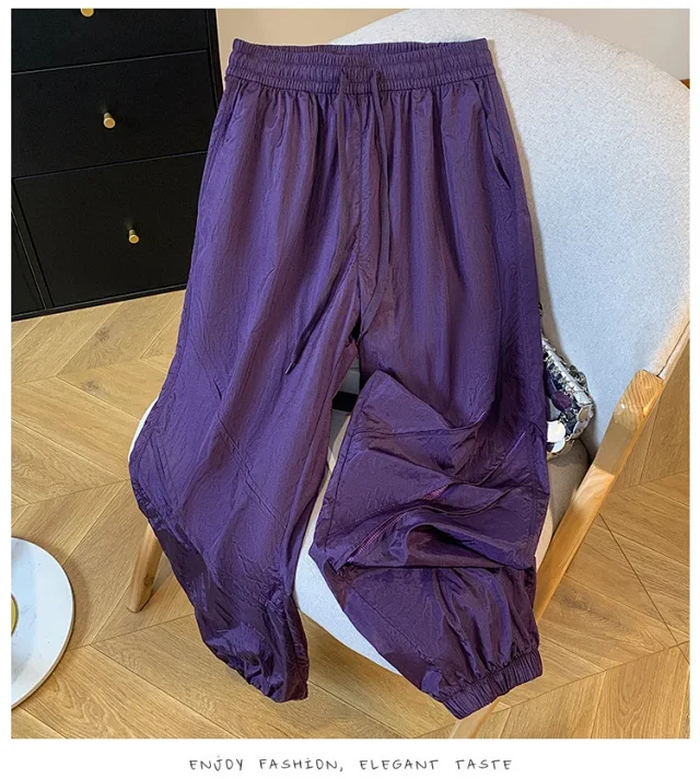 2025 Summer Women's Thin Casual Quick - Dry Pants Detail