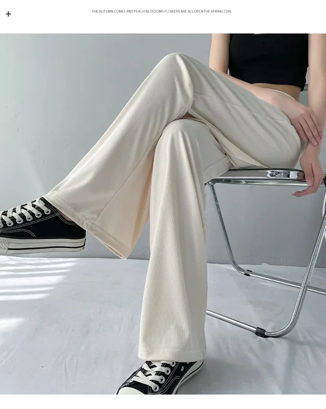 2025 Summer Cuam Silk Wide - Leg Pants Detail