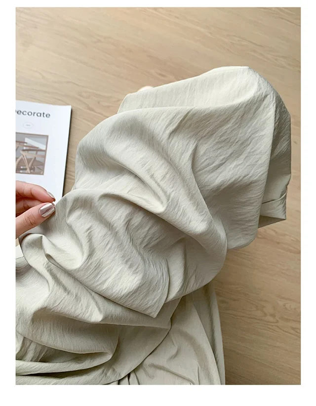 Ice Silk Wide-Leg Pants 2025 Detail