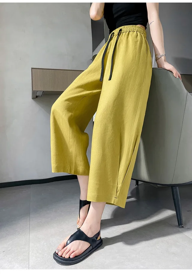 Women's Wide - leg Pants Detail