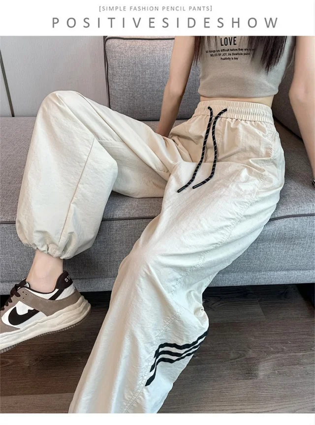 American Ice Silk Quick-Dry Cargo Pants Detail