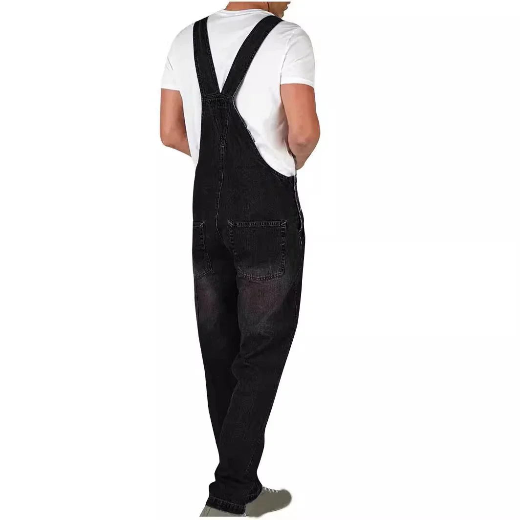 Vintage Men's Spring/Summer Denim Overalls
