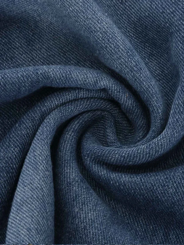 Vintage Men's Spring/Summer Denim Overalls Detail