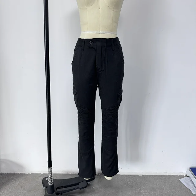 Men's Motorcycle Jeans Detail