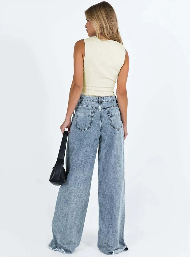 Loose Denim Jeans for Women (Euro & US Style) Detail