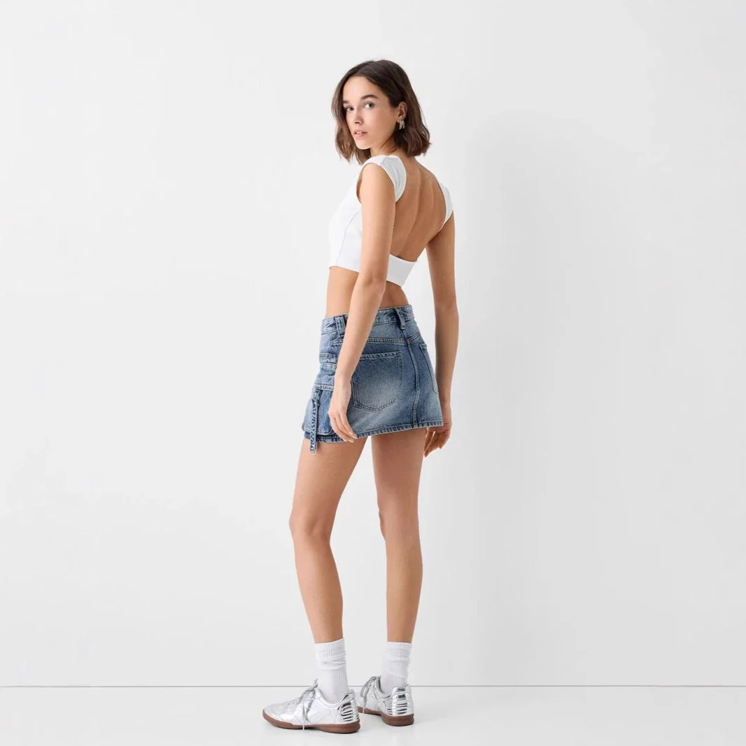 Spicy Girl Denim Skirt