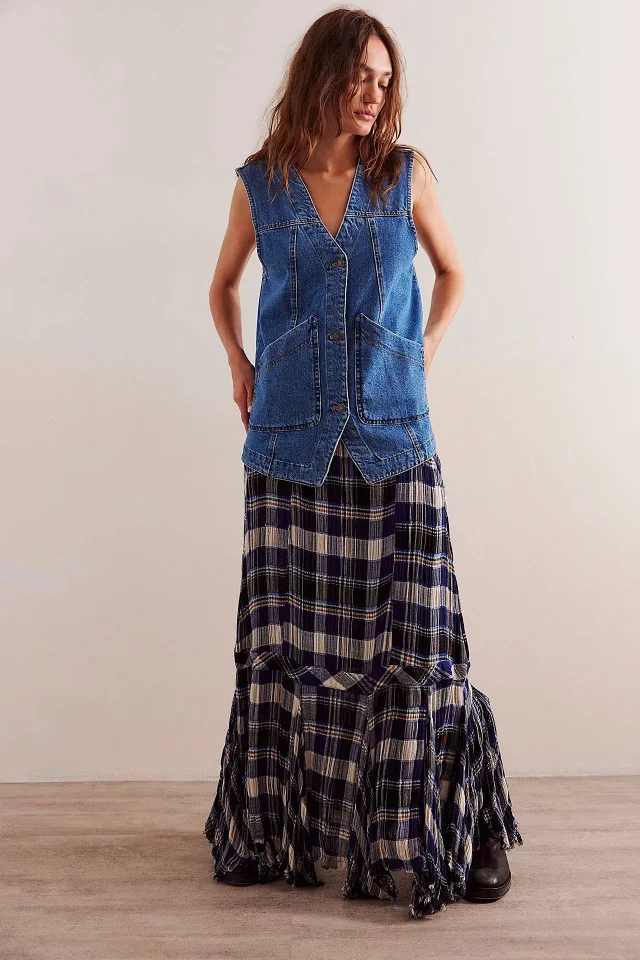 AliExpress Sleeveless Denim Vest for Women Detail