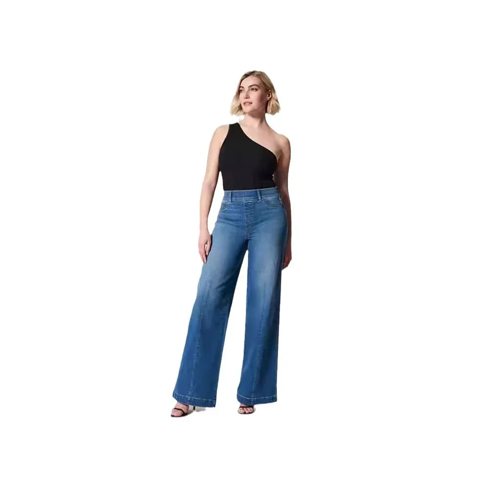 Fashionable Stretch Denim Pants for Women