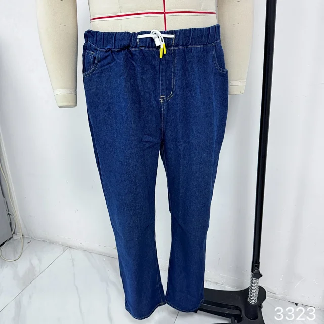 Autumn Men's Wide-Leg Jeans Detail