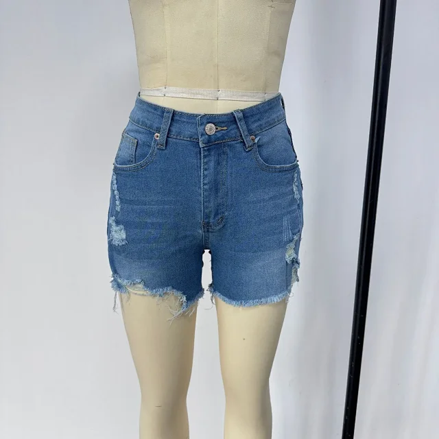 Amazon Euro - American Women's Denim Shorts Detail
