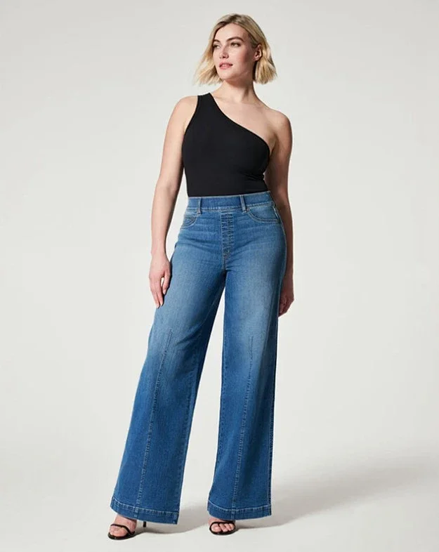 Fashionable Stretch Denim Pants for Women Detail