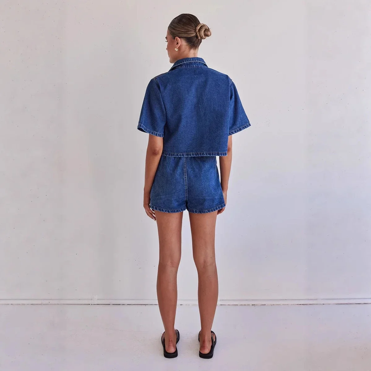 2025 Trendy Western Workwear Denim Set