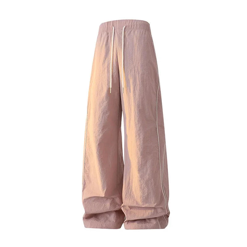 Men's Summer Loose Cargo Parachute Pants