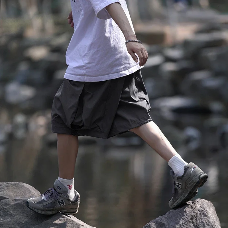 Navy Men's Vintage Cargo Shorts