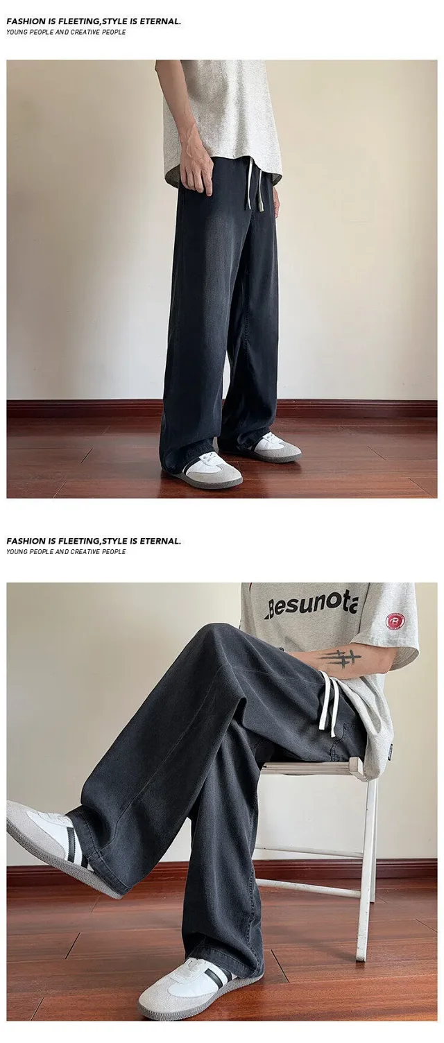 Ice Silk Jeans for Men 2025 Detail
