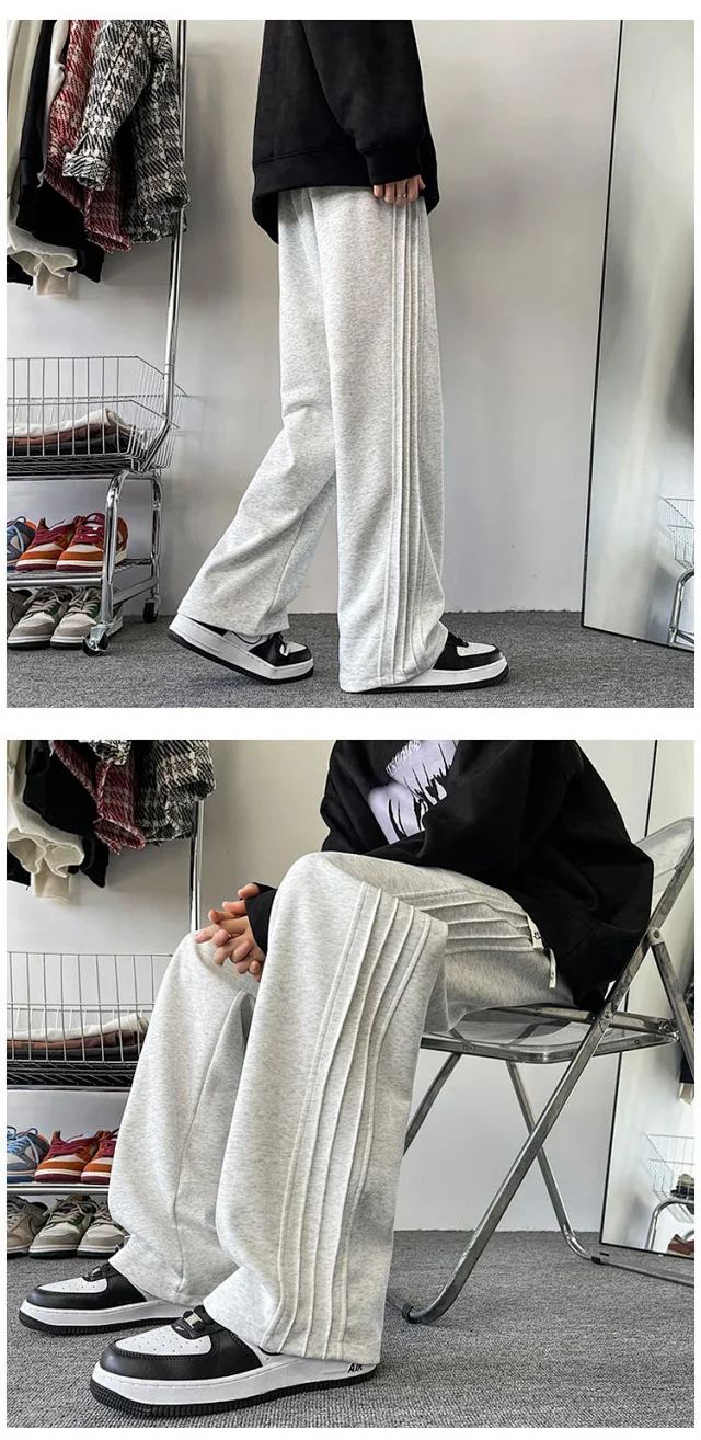 Oversize Men's Winter Sweatpants Detail