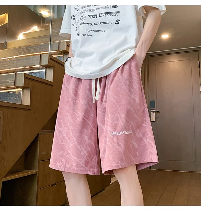 Men's 2025 Summer New Breathable Linen Shorts Detail