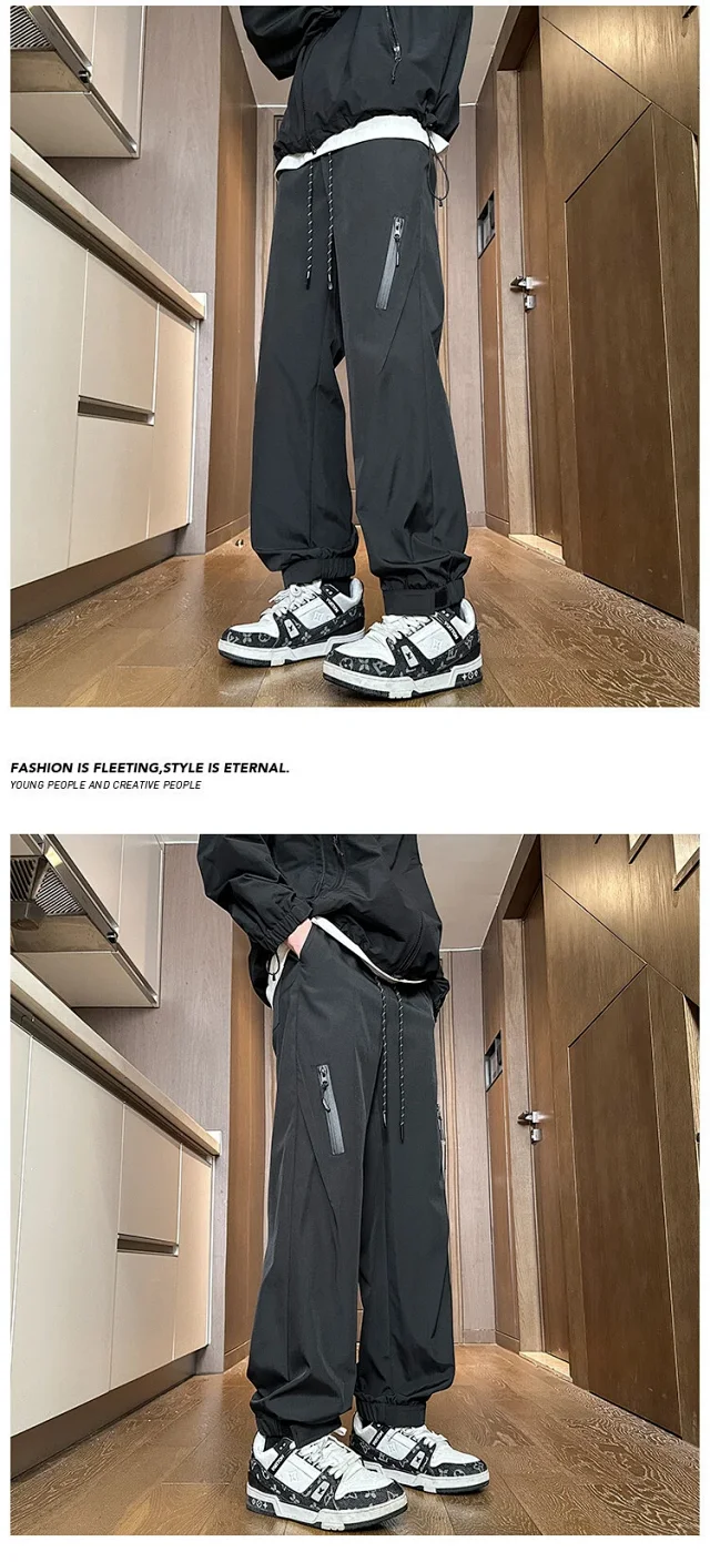 Men's 2025 Spring/Fall Waterproof Hiking Pants (Loose Fit) Detail