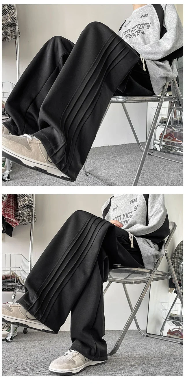 Oversize Men's Winter Sweatpants Detail