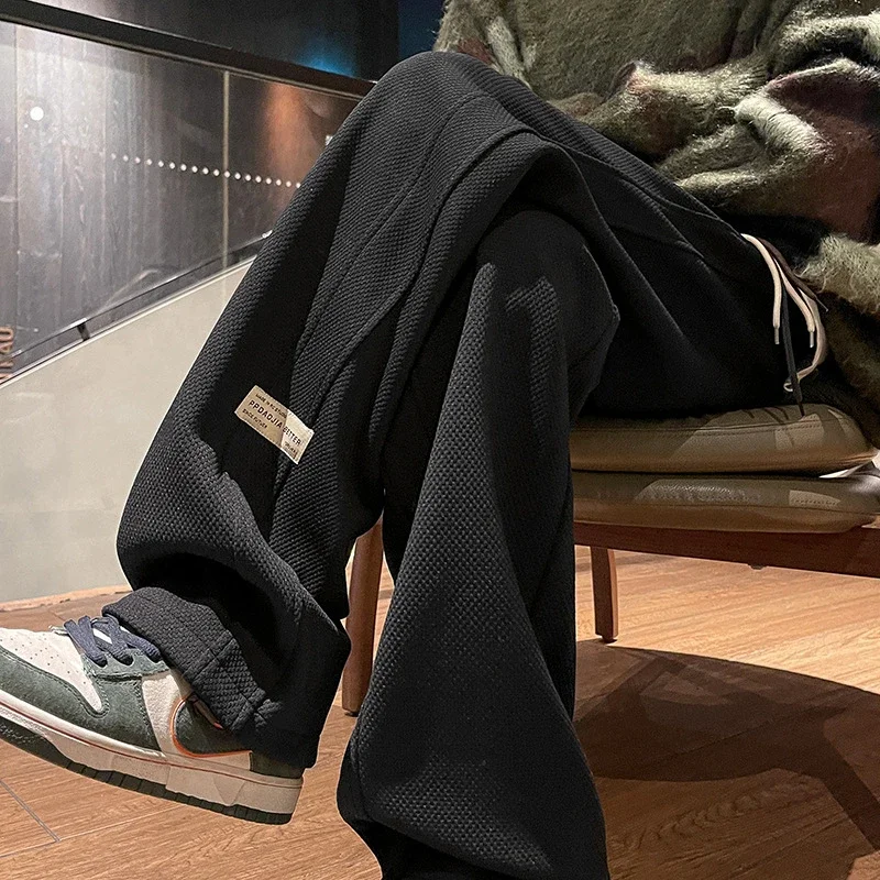 Men's Retro Oversize Wide-Leg Pants