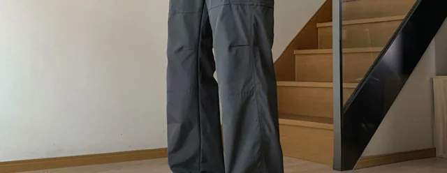 Waterproof Outdoor Parachute Pants Detail