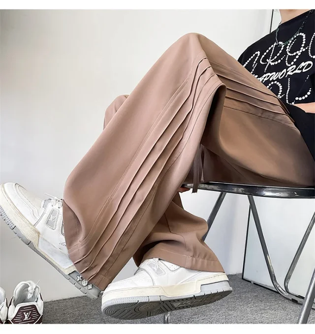 Japanese Oversize Men's Pants Detail