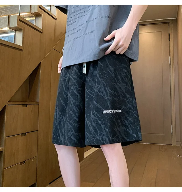 Men's 2025 Summer New Breathable Linen Shorts Detail