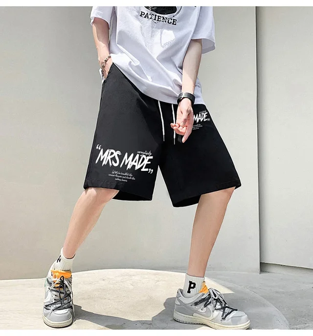 Men's Summer 2025 Oversize Straight Shorts Detail