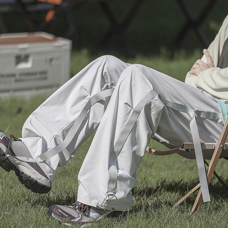 Men's Autumn Loose Cargo Hiking Pants