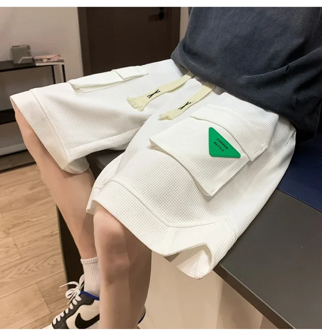 Oversize Men's Summer Athletic Shorts Detail